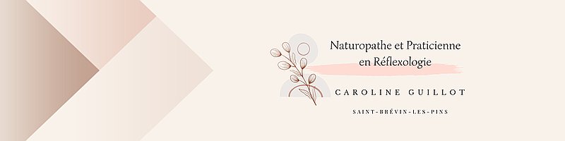Photo de couverture Caroline GUILLOT Naturopathe et Praticienne en réflexologie (EI)