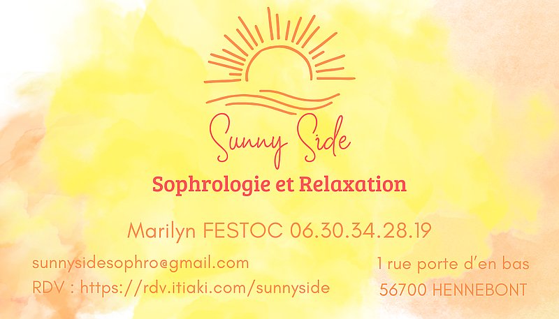 Photo de couverture Marilyn FESTOC Sunny Side Sophrologie et relaxation